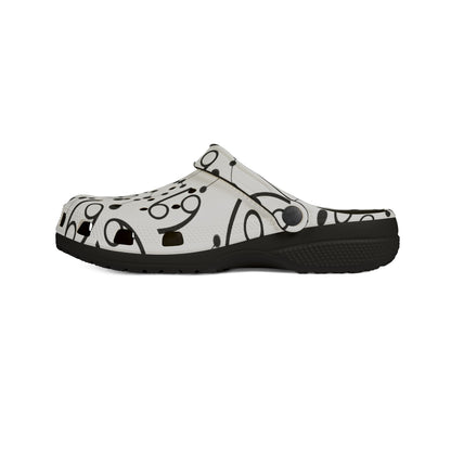 EVA Foam Rubber Shoes (AOP), Material 100% EVA, Cancer Zodiac Design