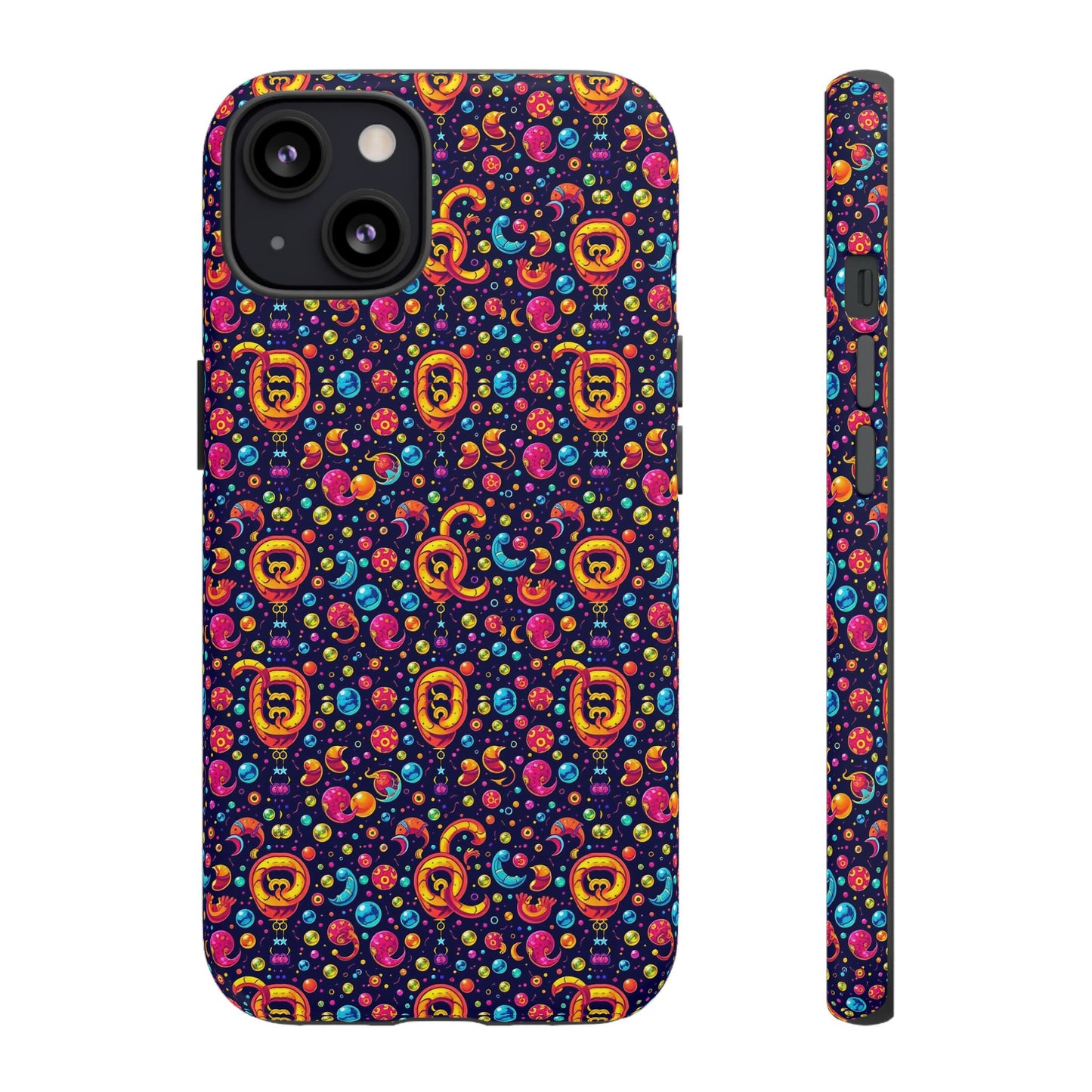 Tough Cases, Aquarius, Zodiac v1, Bubble Pattern