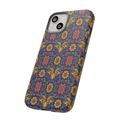 Tough Cases, Taurus, Zodiac v3, Flower Pattern