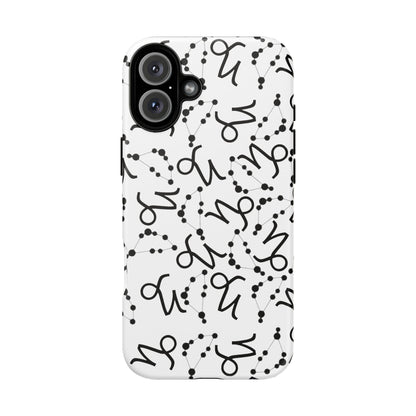 Tough Cases with the Capricorn Zodiac sign for iPhone, Samsung Galaxy, and Google Pixel devices