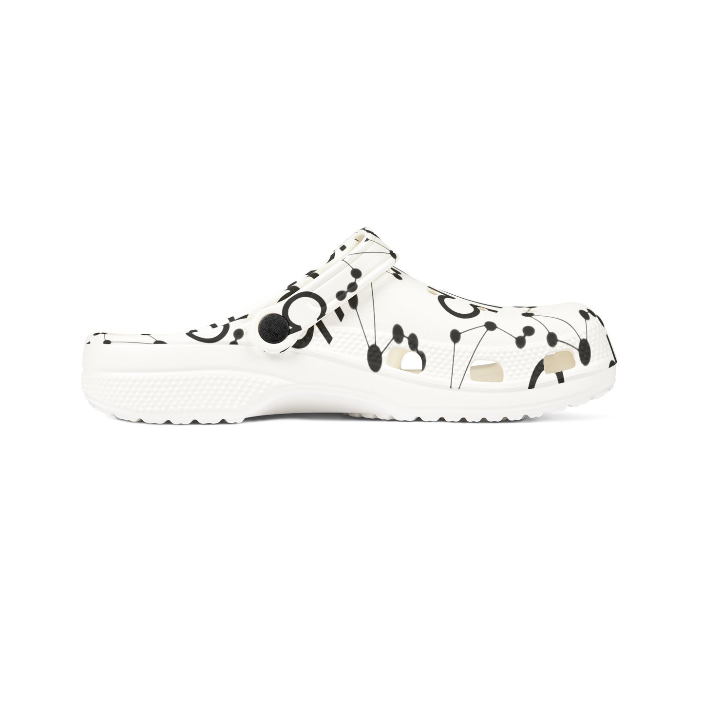 EVA Foam Rubber Shoes (AOP), Material 100% EVA, Libra Zodiac Design