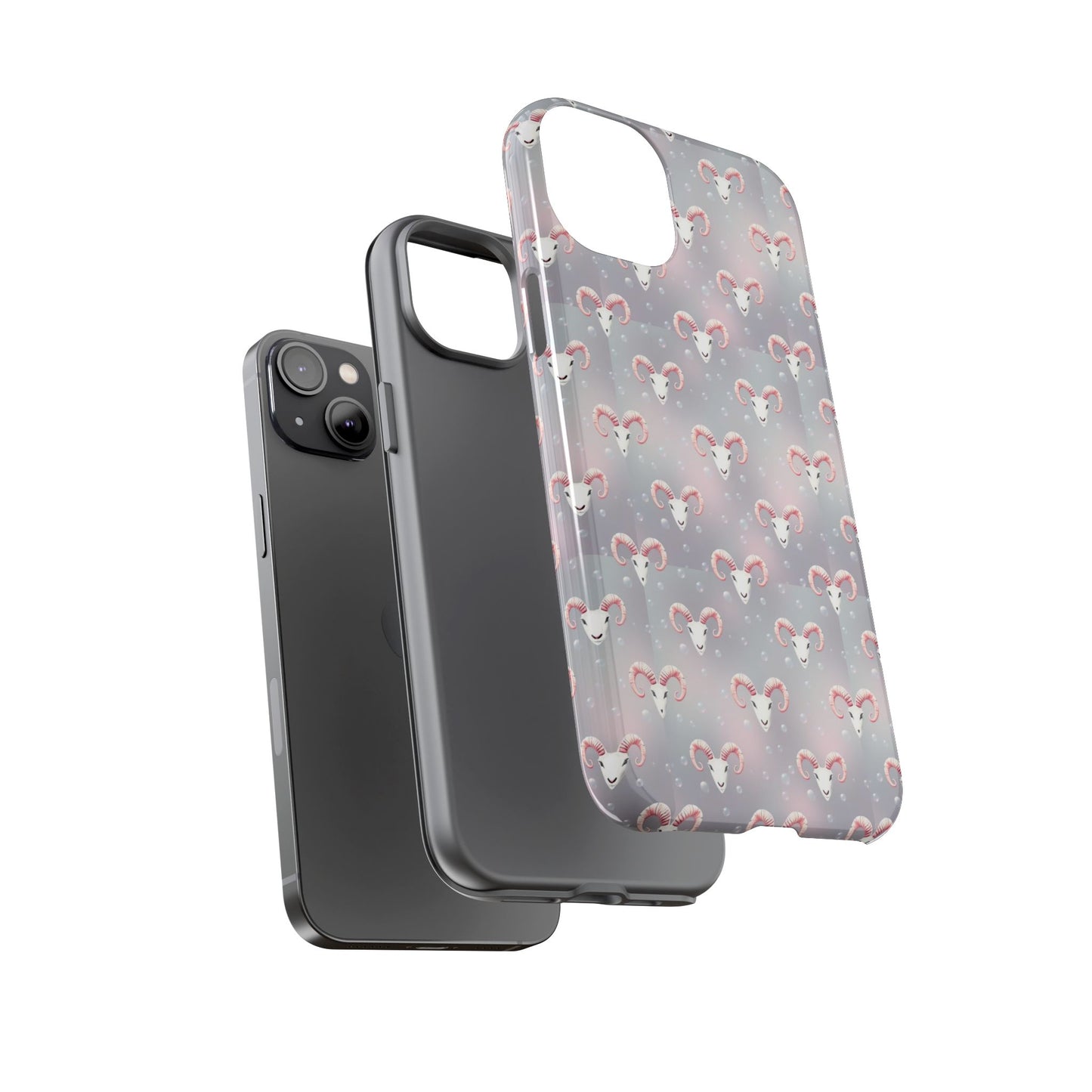 Tough Cases, Aries, Zodiac v2, Bubble Pattern