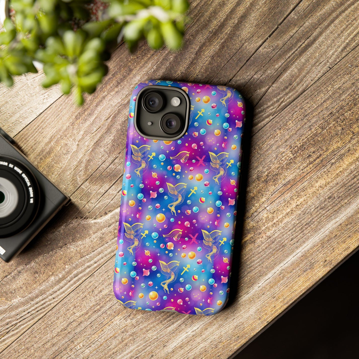 Tough Cases, Sagittarius, Zodiac v3, Bubble Pattern