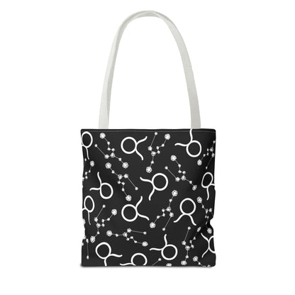 Tote Bag Taurus Zodiac sign AOP