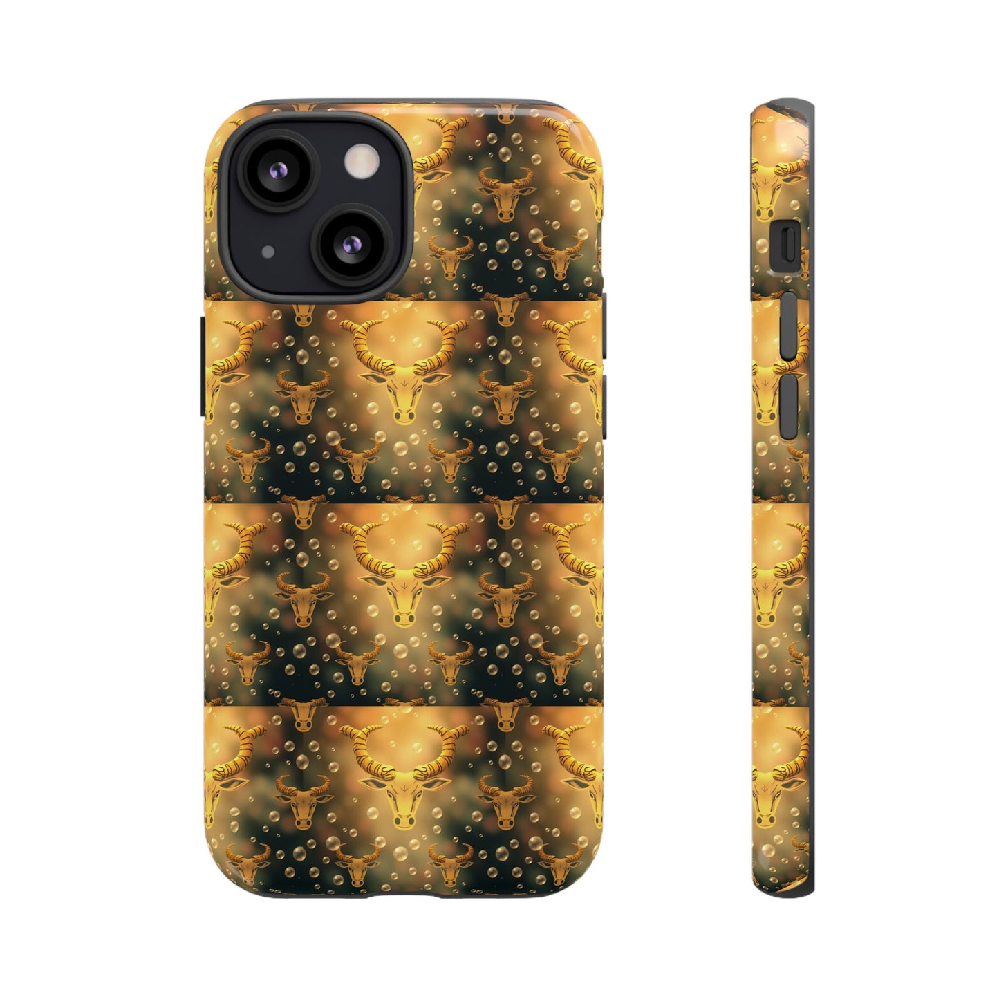 Tough Cases, Taurus, Zodiac v1, Bubble Pattern