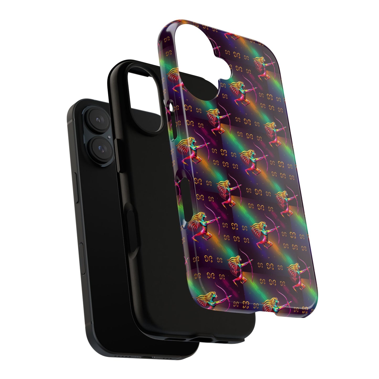 Tough Cases, Sagittarius, Zodiac v1, Metal Pattern