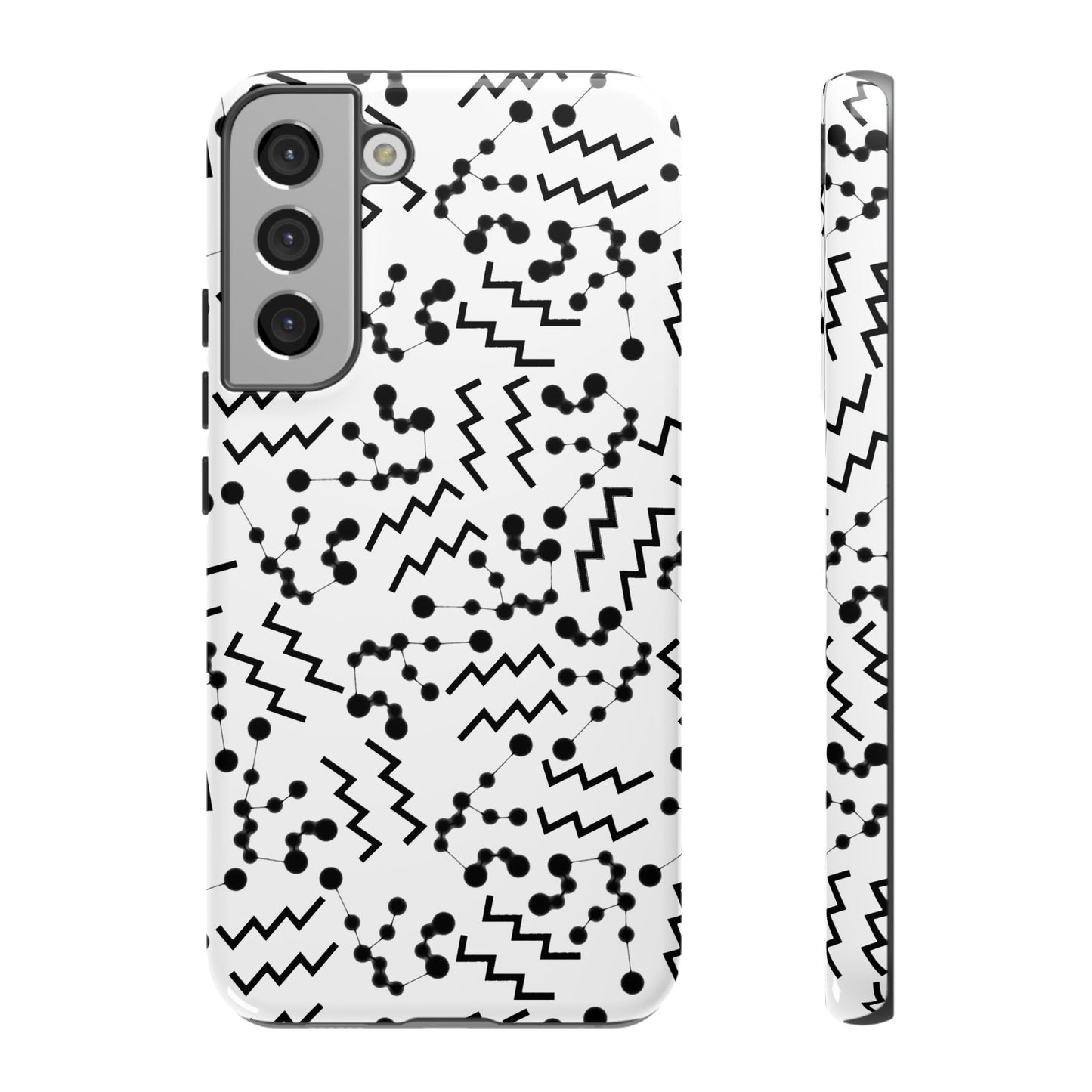 Tough Cases with the Aquarius Zodiac sign for iPhone, Samsung Galaxy, and Google Pixel devices