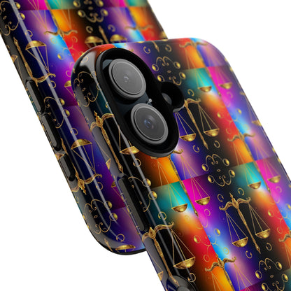 Tough Cases, Libra, Zodiac v1, Metal Pattern