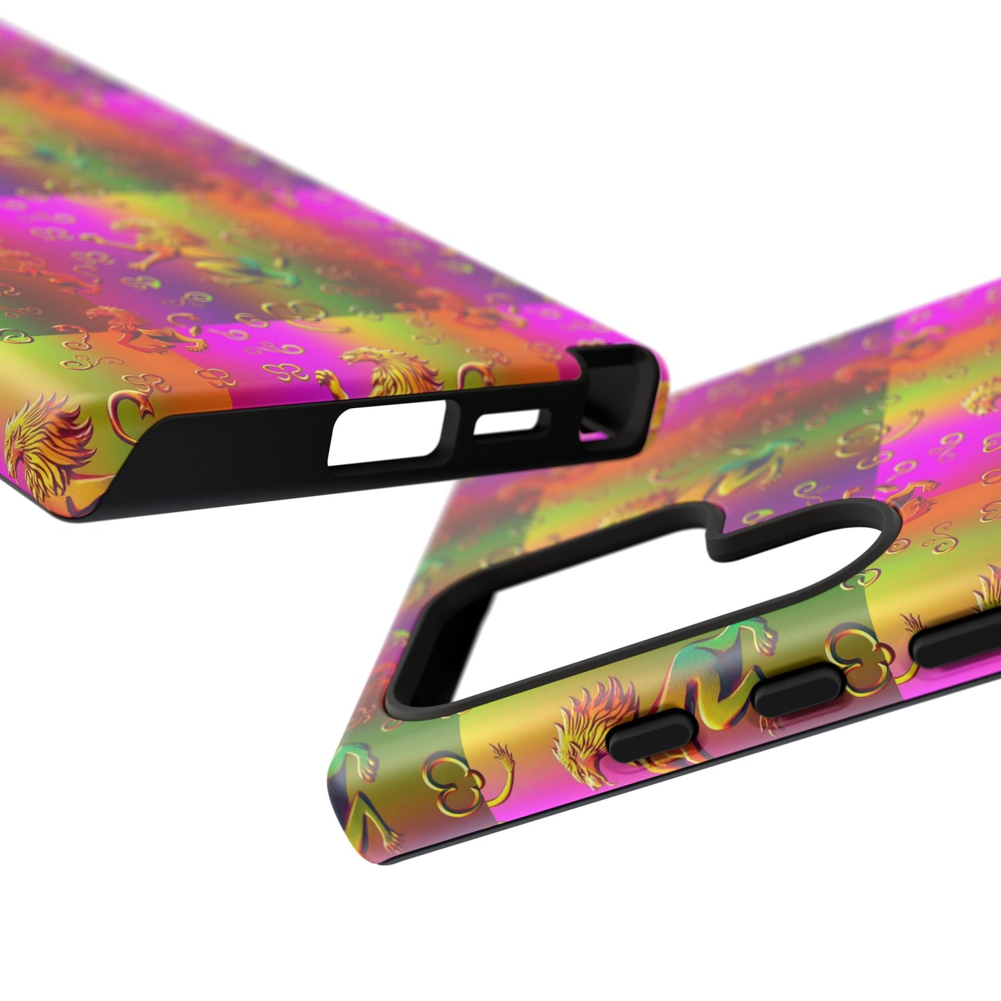 Tough Cases, Leo, Zodiac v1, Metal Pattern