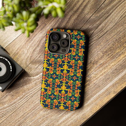 Tough Cases, Libra, Zodiac v3, Flower Pattern
