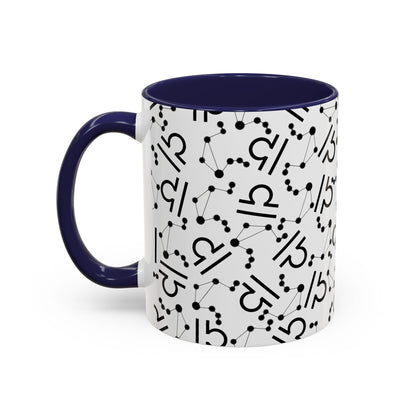 Accent Coffee Mug with the Libra sign (11, 15oz)