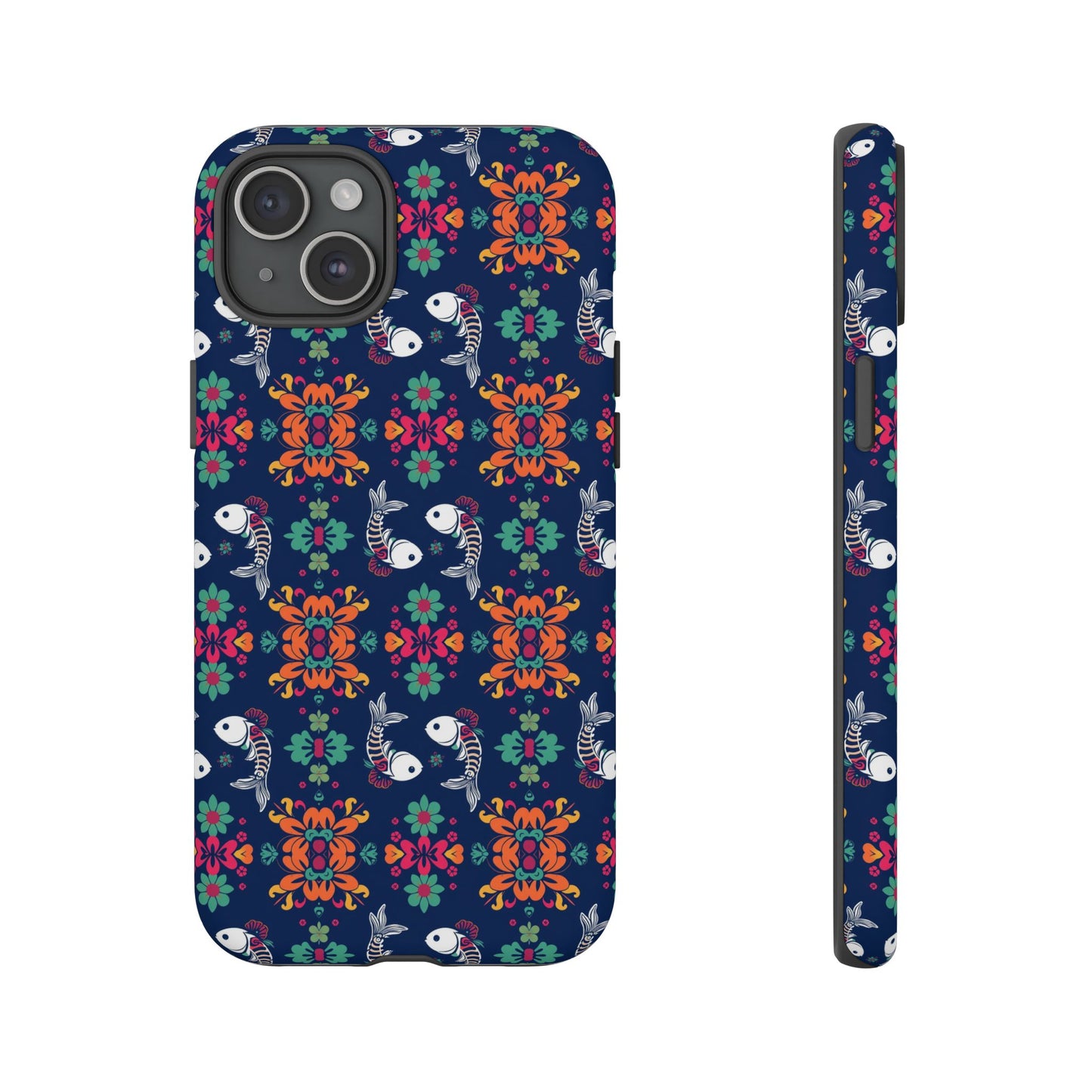 Tough Cases, Pisces, Zodiac, Flower Pattern