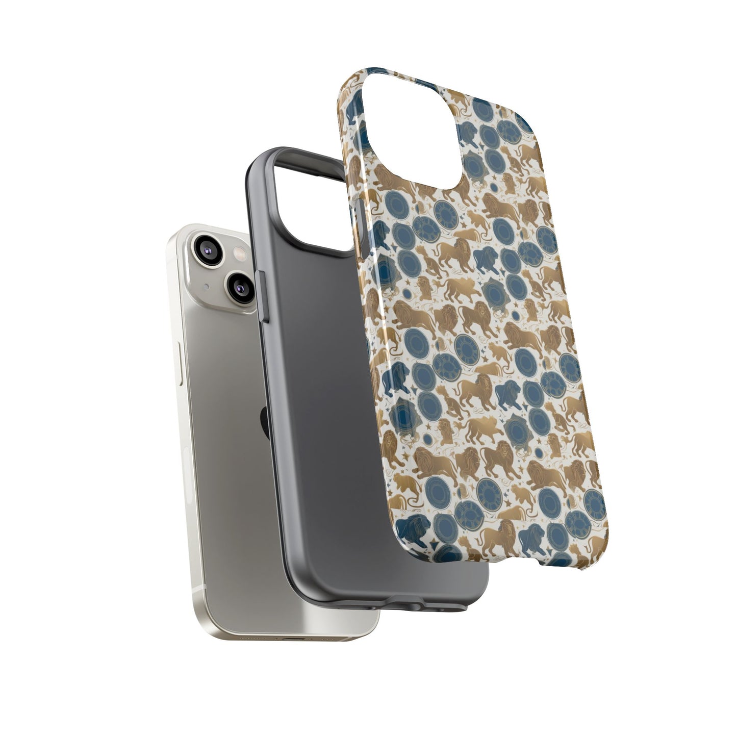 Tough Cases, Leo, Zodiac v2, Metal Pattern