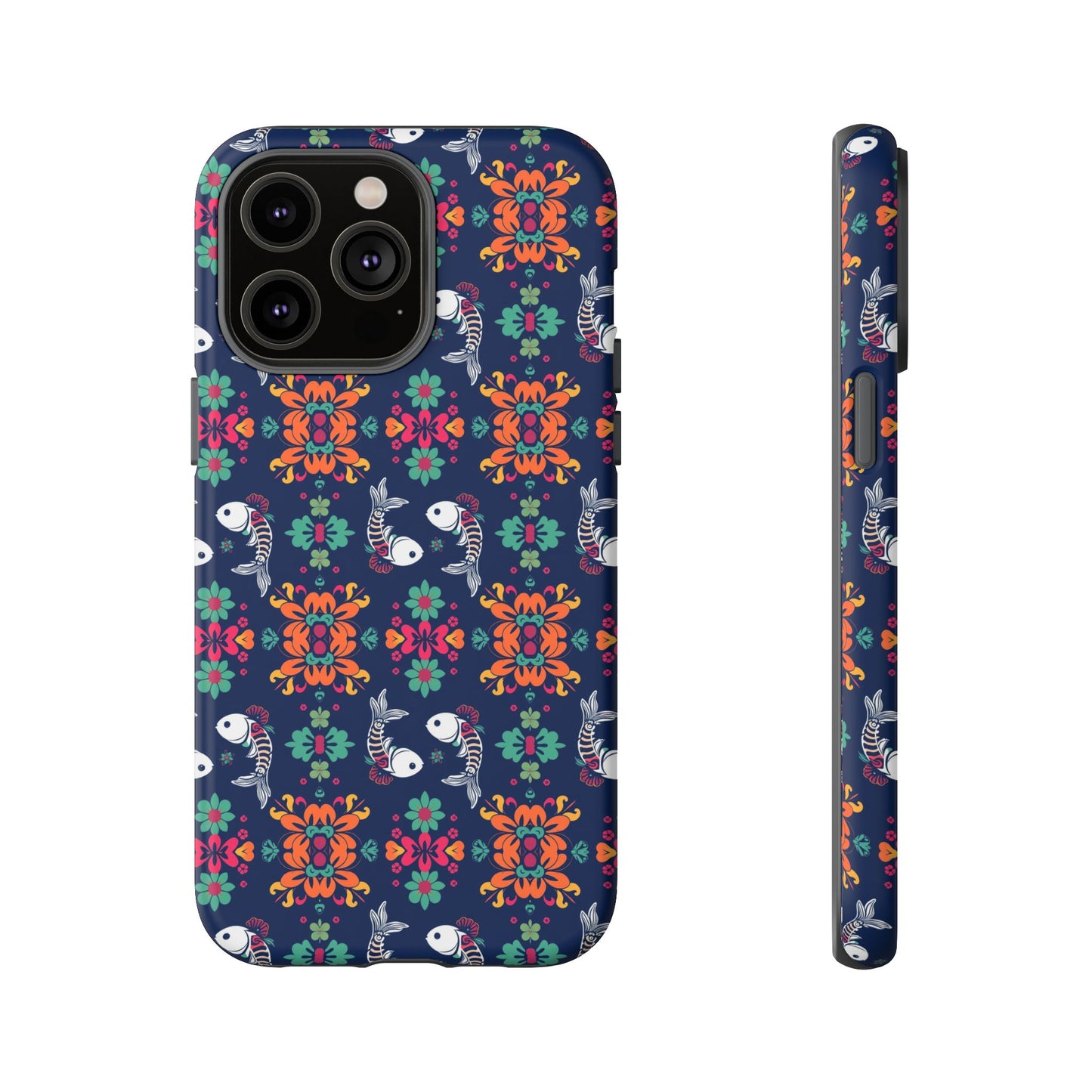 Tough Cases, Pisces, Zodiac, Flower Pattern
