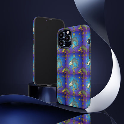 Tough Cases, Pisces, Zodiac v2, Metal Pattern