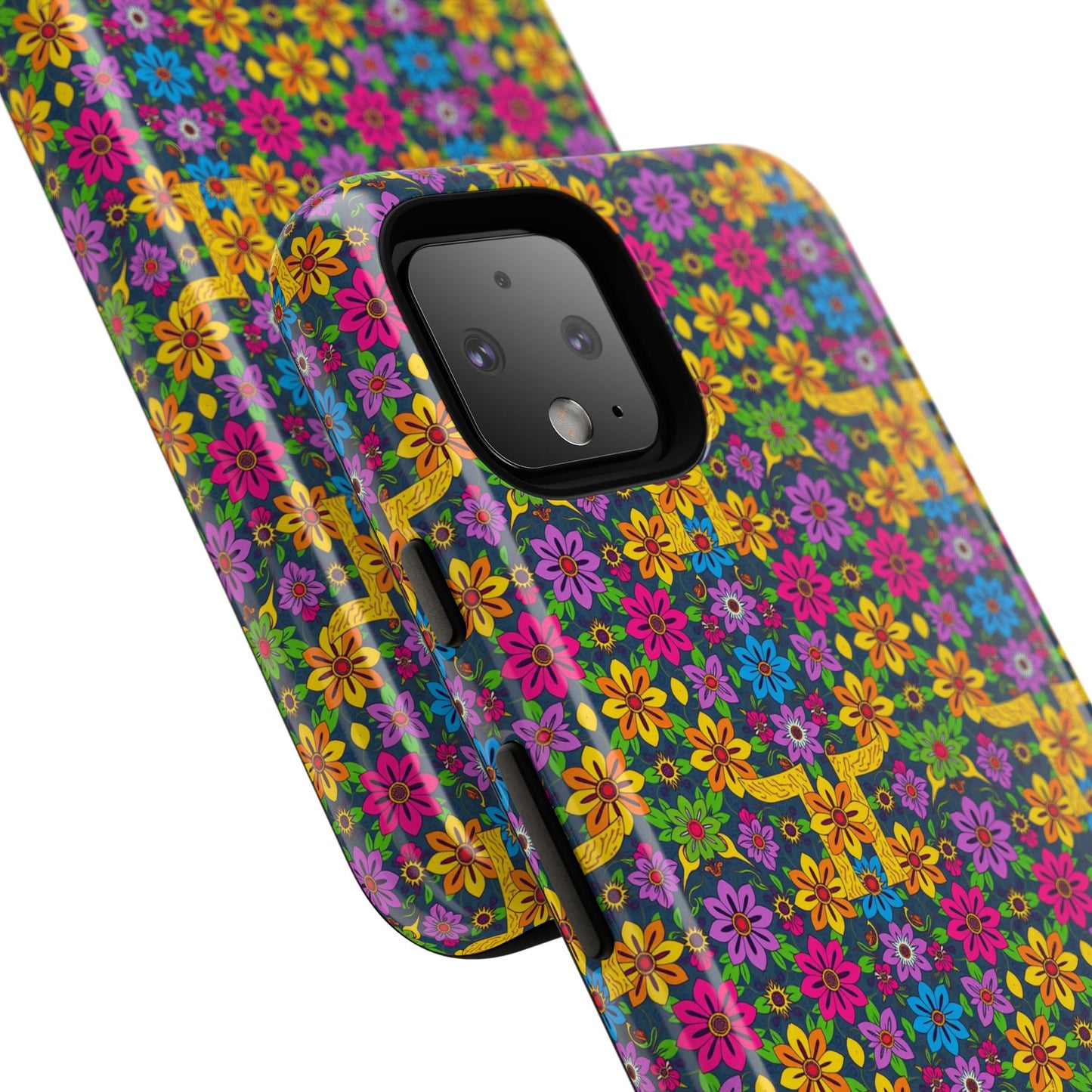 Tough Cases, Gemini, Zodiac v3, Flower Pattern