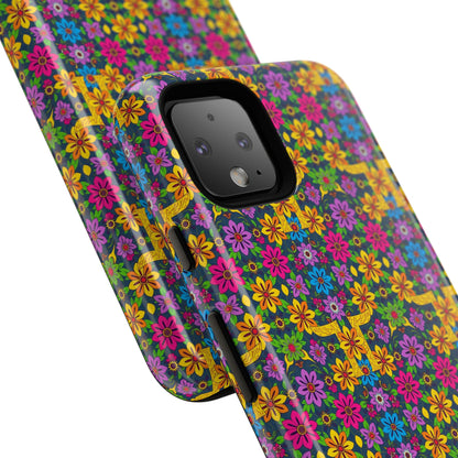 Tough Cases, Gemini, Zodiac v3, Flower Pattern