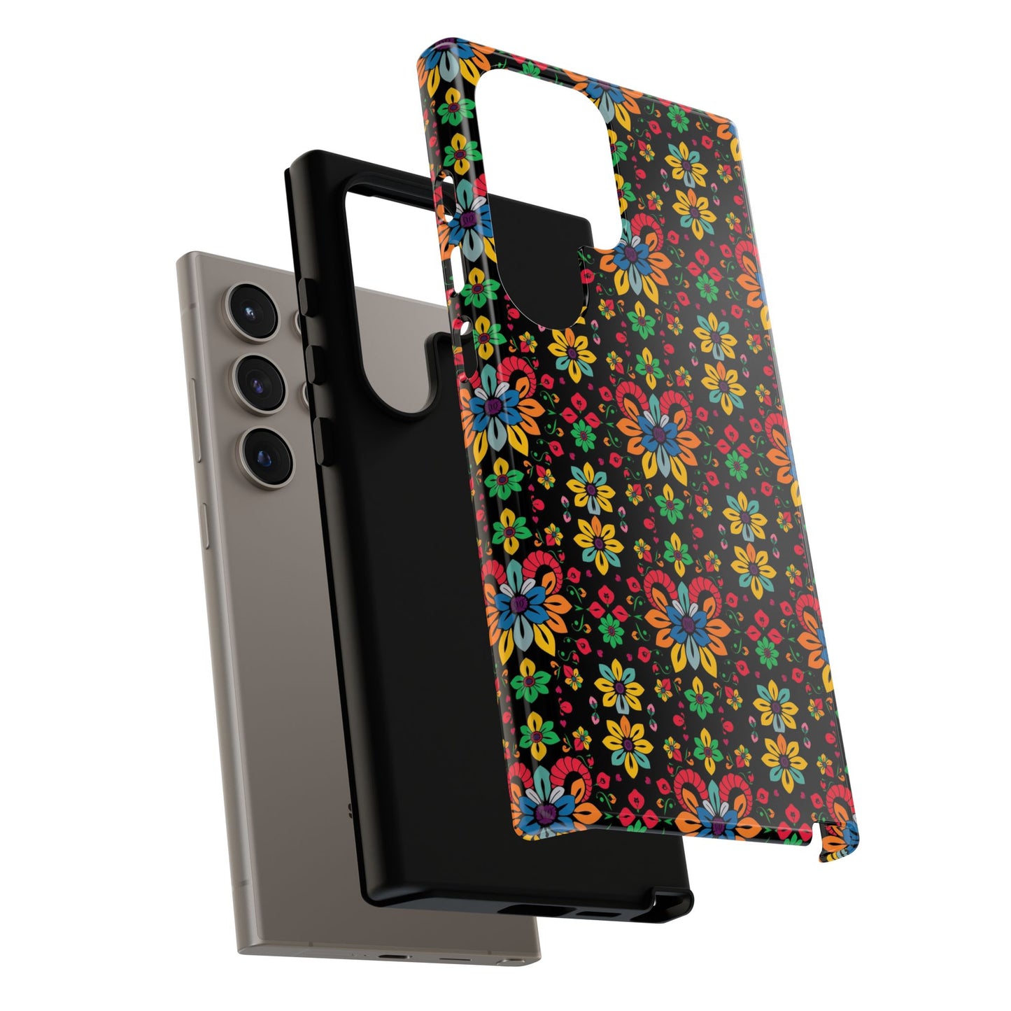 Tough Cases, Aries, Zodiac v2, Flower Pattern