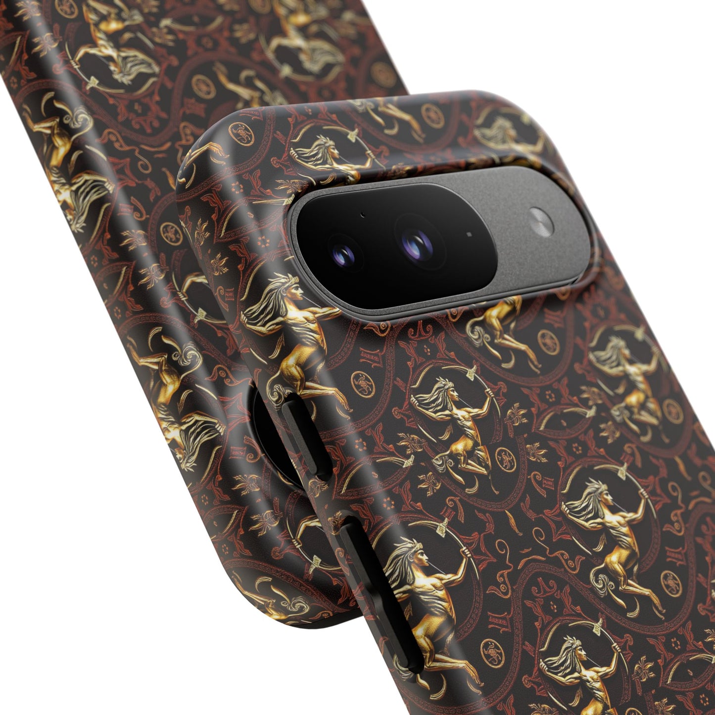 Tough Cases, Sagittarius, Zodiac, Metal Pattern