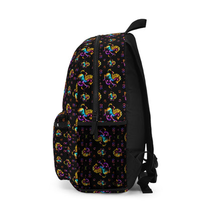Backpack, Virgo, Zodiac v1, Metal Pattern