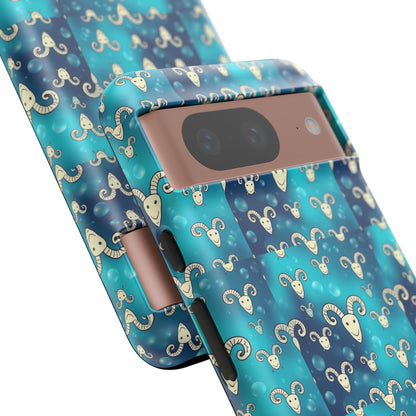 Tough Cases, Aries, Zodiac v1, Bubble Pattern