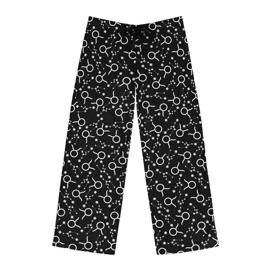 Men's Zodiac Pajama Pants (AOP) Taurus Zodiac Sign