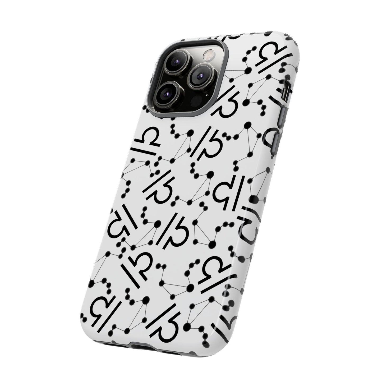 Tough Cases with the Libra Zodiac sign for iPhone, Samsung Galaxy, and Google Pixel devices