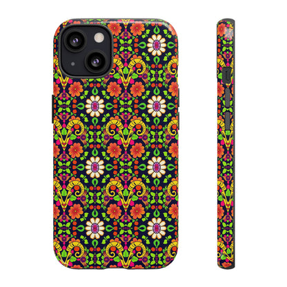 Tough Cases, Aries, Zodiac v4, Flower Pattern