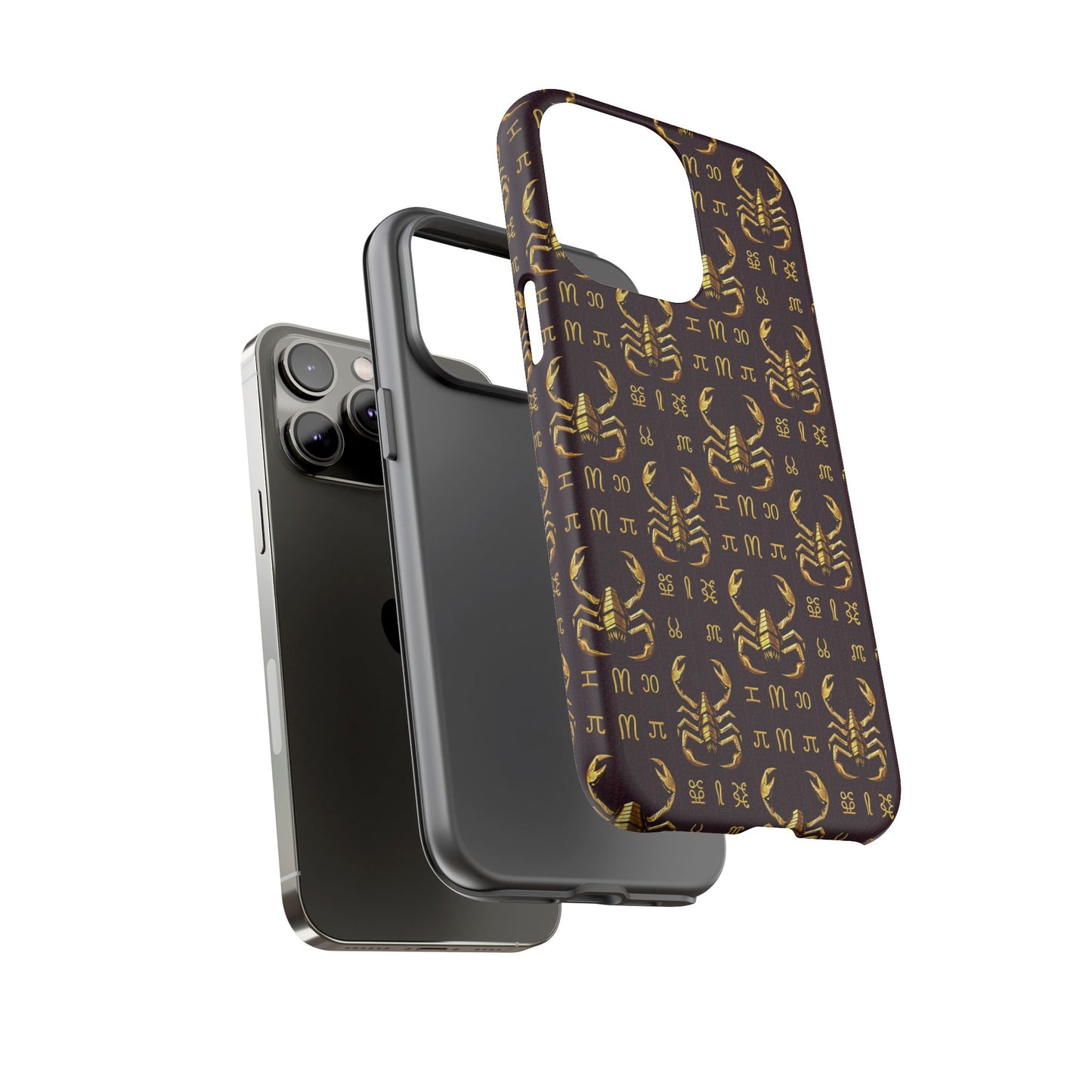 Tough Cases, Scorpio, Zodiac v2, Metal Pattern