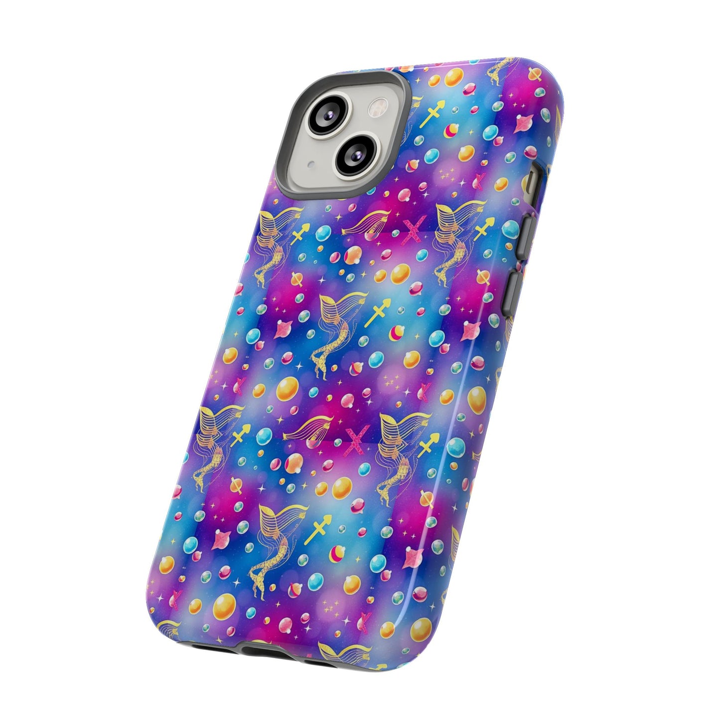 Tough Cases, Sagittarius, Zodiac v3, Bubble Pattern
