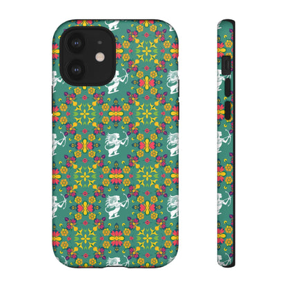 Tough Cases, Sagittarius, Zodiac, Flower Pattern