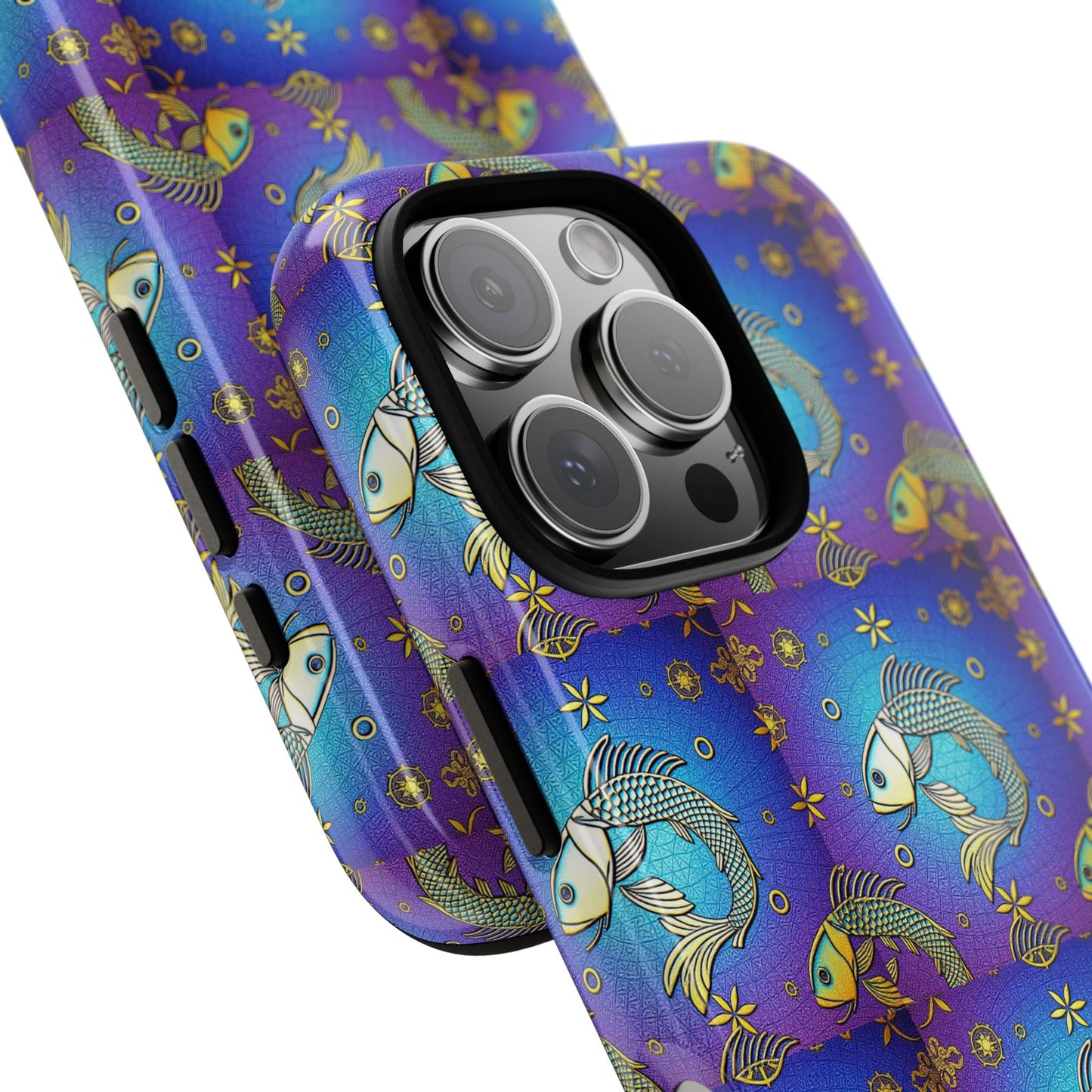 Tough Cases, Pisces, Zodiac v2, Metal Pattern