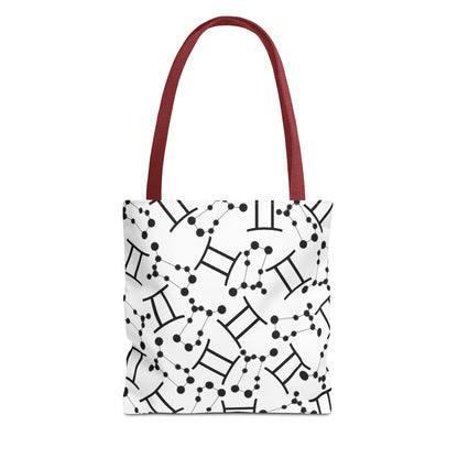 Tote Bag Gemini Zodiac sign AOP