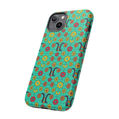 Tough Cases, Aquarius, Zodiac v2, Flower Pattern