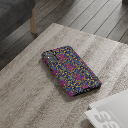 Tough Cases, Capricorn, Zodiac, Metal Pattern