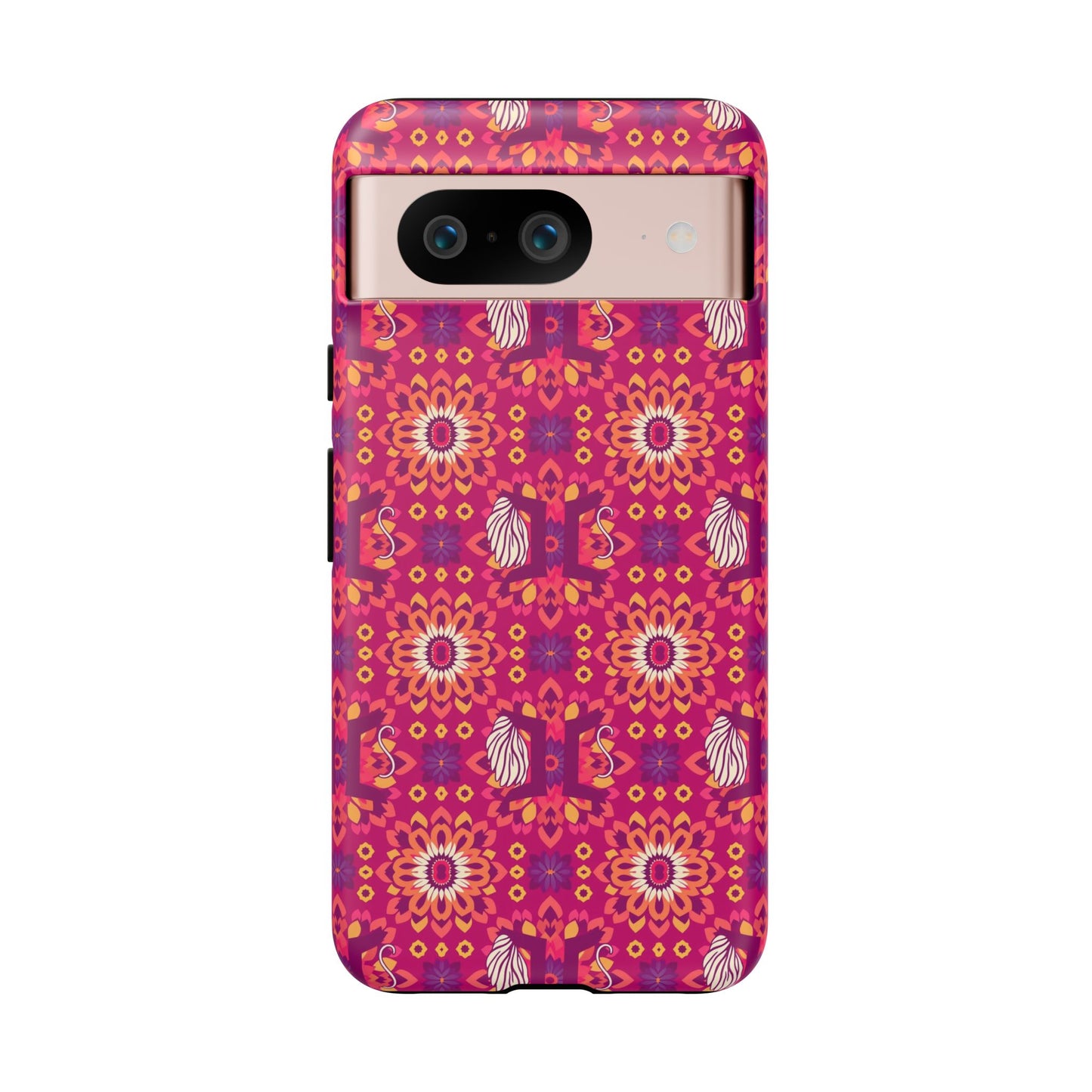 Tough Cases, Gemini, Zodiac v1, Flower Pattern