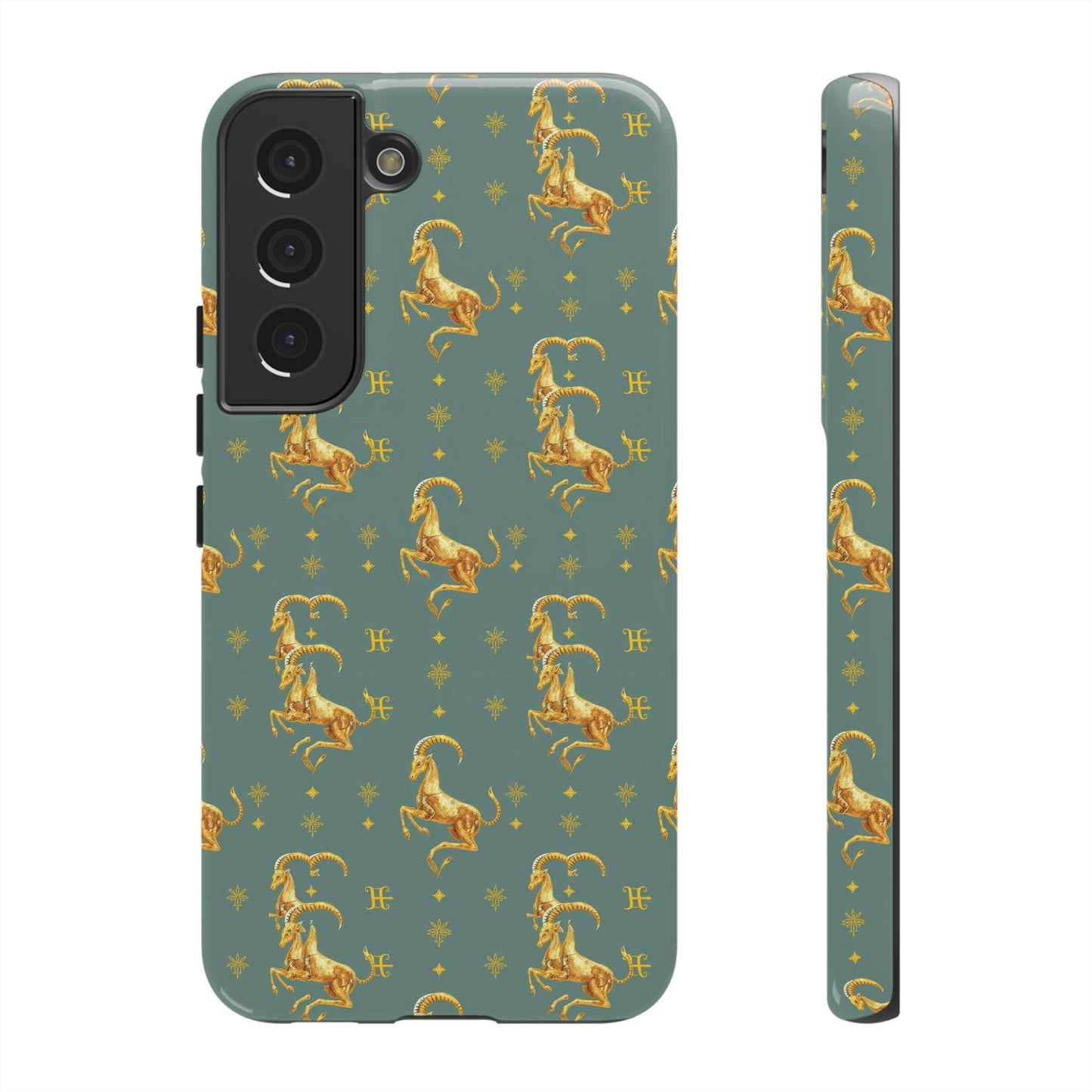 Tough Cases, Capricorn, Zodiac v1, Metal Pattern