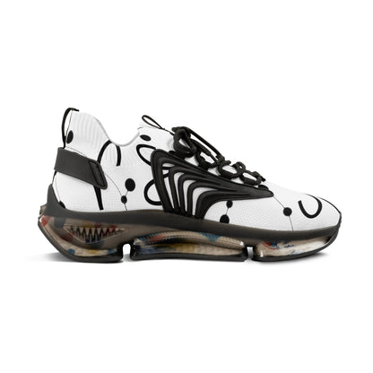 Men's Mesh Sneakers, Aries Zodiac Sign, all over print