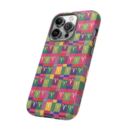 Tough Cases, Aries, Zodiac v1, Shape Pattern