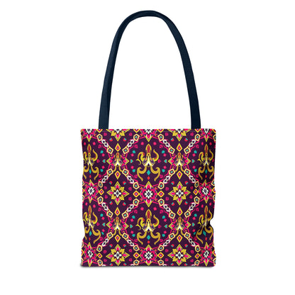 Tote Bag (AOP), Capricorn, Zodiac, Jewel Pattern