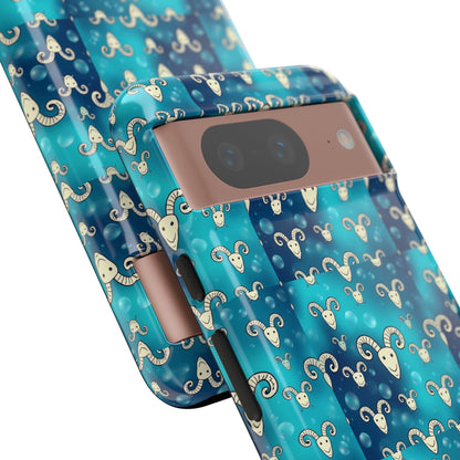 Tough Cases, Aries, Zodiac v1, Bubble Pattern