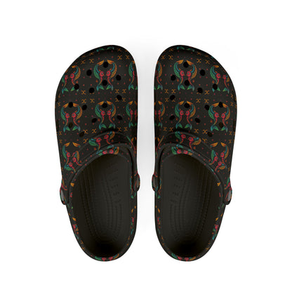 EVA Foam Rubber Shoes, (AOP), Pisces, Zodiac v3, Pattern
