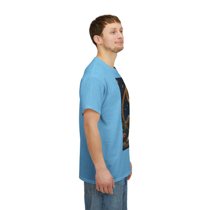 Unisex Heavy Cotton T-Shirt, Aries Animal. Zodiac Design