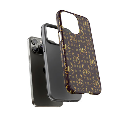 Tough Cases, Scorpio, Zodiac v2, Metal Pattern