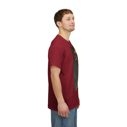 Unisex Heavy Cotton T-Shirt, Taurus God, Zodiac Design