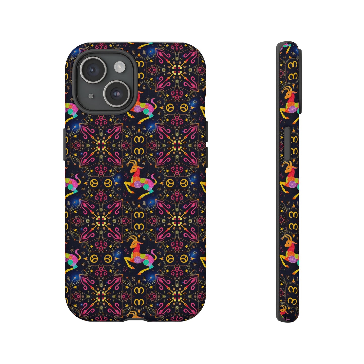Tough Cases, Capricorn, Zodiac v2, Metal Pattern