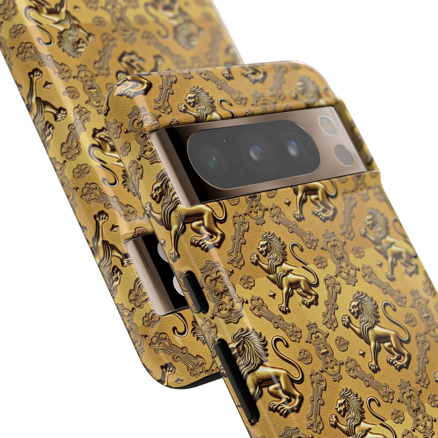 Tough Cases, Leo, Zodiac, Metal Pattern