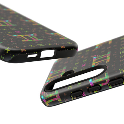 Tough Cases, Gemini, Zodiac v1, Metal Pattern