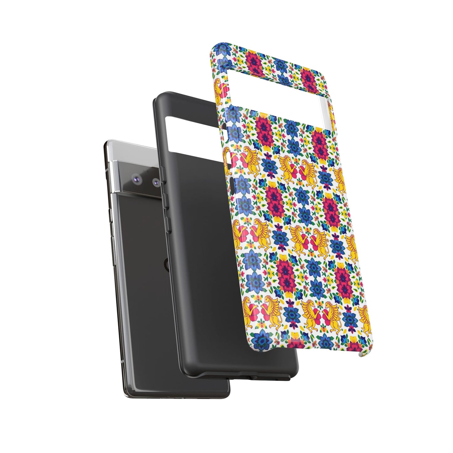 Tough Cases, Gemini, Zodiac, Flower Pattern