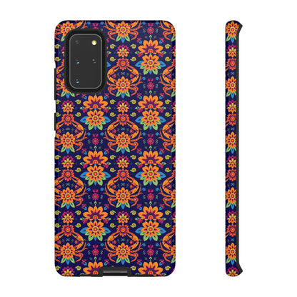 Tough Cases, Cancer, Zodiac, Flower Pattern